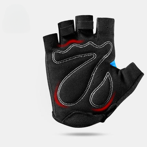 Acheter des gants de cyclisme légers respirants en nylon demi-doigt pour hommes femmes gants de vélo lavables pour les sports de route équitation - Product Image 3