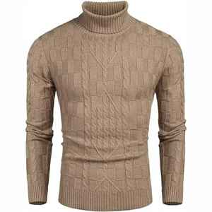 Vente en gros Pull en polyester personnalisé Col rond Logo et couleur personnalisés Pull en polyester pour homme - Product Image 2