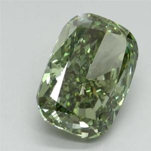 Diamante Suelto de 2.00ct, Corte Cojín Alargado, Verde Fantasía, Cultivado en Laboratorio, IGI, VS1, Precio de Fábrica, Venta al Por Mayor - Product Image 5
