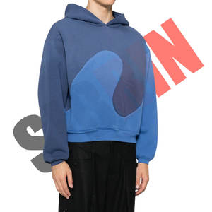 Bas quantité minimale de commande fabriqué en usine dernière conception unisexe pull à capuche conception personnalisée sweat décontracté et de haute qualité sweat à capuche - Product Image 2