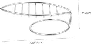 สแตนเลสผู้ถือจานสบู่ Eco การออกแบบใหม่การเดินทางบรรจุที่กําหนดเองคุณภาพดีที่สุดอุปกรณ์ห้องน้ําจานสบู่ - Product Image 6