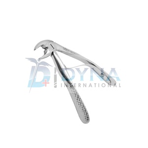 Pince d'extraction dentaire en acier inoxydable Fig 6 Klein-Molaires inférieures-Fedior instruments dentaires de haute qualité - Product Image 2