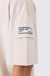 Venta caliente logotipo personalizado de gran tamaño Cargo camiseta y conjunto corto de algodón a juego para hombre conjunto de verano 2 piezas chándal camiseta pantalones cortos conjunto - Product Image 5