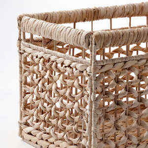 Cesta de Almacenamiento Tejida a Mano de Jacinto de Agua de Vietnam, Cesta de Mimbre para Ropa y Artículos del Hogar, Venta al por Mayor desde Vietnam - Product Image 2