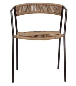 Silla de ratán para interiores/exteriores para todo tipo de clima, sofá reclinable colorido para Hotel Villa al aire libre, tamaño para la comodidad - Product Image 3