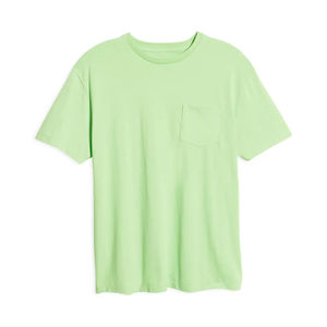 Livraison rapide T-shirt unisexe pour homme T-shirt à manches courtes 100% coton avec logo personnalisé Motif uni T-shirt avec logo de startup - Product Image 5