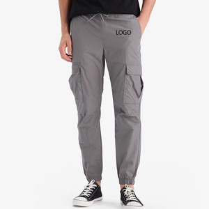 Pantalones Cargo de moda Colores y tamaños personalizados disponibles Pantalones Cargo de algodón de ajuste relajado Pantalones Cargo de material de algodón Premium - Product Image 1