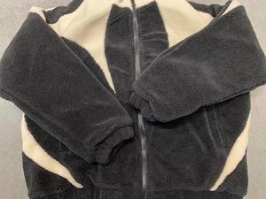 Colorblock Patchwork col montant Baggy Sherpa polaire veste pour l'hiver - Product Image 2