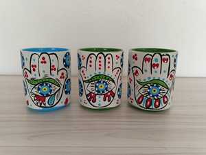 DAFNI <b>BIG</b> PAZAR Custom 3D Relief Ceramic <b>Mug</b> Handmade Hand Painted Cute Fruit Design Dishwasher Safe Gift Box - Product Image 4