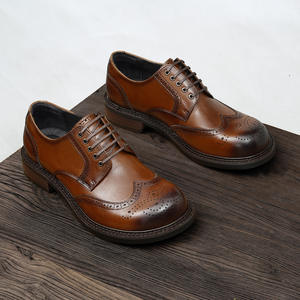 Zapatos de Negocios de Cuero Genuino con Suela Resistente al Desgaste y Plantilla Transpirable, Zapatos Formales para Hombre, Zapatos de Oficina - Product Image 3