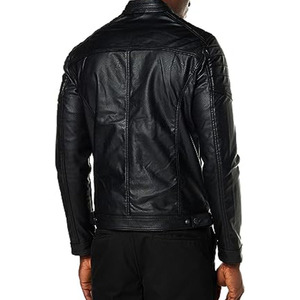 Chaqueta de Cuero de Piel de Oveja de Diseño Impermeable y Elegante, Chaqueta de Cuero Genuino Unisex - Product Image 3
