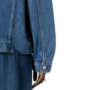 แจ็กเก็ตยีนส์สำหรับผู้หญิงเสื้อแจ็คเก็ตลำลองสำหรับผู้หญิงเสื้อโค้ทผ้าเดนิมสำหรับฤดูใบไม้ร่วง - Product Image 5