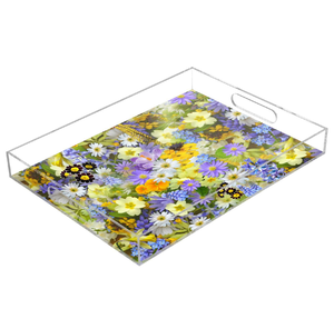 Plateau de service en acrylique personnalisé imprimé plateau de service imprimé classique décoration plateau de nourriture pour servir - Product Image 5