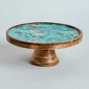 Support à gâteau en bois de haute qualité de style fermier d'Inde pour les mariages rustiques et les événements vintage - Product Image 3