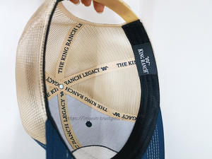 หมวกทรักเกอร์ออกแบบโลโก้,หมวกทอคุณภาพสูง KINGRANCH โลโก้ตะตาข่ายโดย INJAE VINA Headwear ในเวียดนาม - Product Image 6