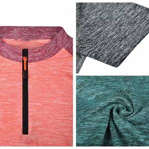 Polos de media cremallera de alta calidad para hombre, cómodos polos de algodón de talla grande, diseño elegante, transpirable y de secado rápido, Polo en contraste - Product Image 5