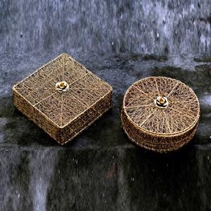 New Recent Design Black Color Metal Wire Large <b>Baskets</b> with Handle Use for Home and Garage Storage <b>Basket</b> - Product Image 3