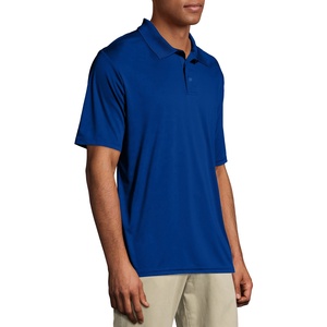 Polo de golf pour homme – Polo vierge en polyester de haute qualité avec logo brodé personnalisé, T-shirt à manches courtes coupe ajustée - Product Image 6