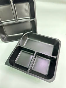 ถาดอาหารพลาสติกแบบใช้แล้วทิ้ง PET PP PS เหมาะสำหรับอาหารแช่แข็ง - Product Image 6