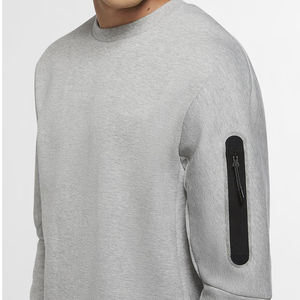 Sudaderas con Capucha y Cremallera Bordadas con Logotipo Personalizado, Estilo Francés, para Invierno, 100% Algodón, Unisex, para Hombre, Forro Polar, Ecológicas - Product Image 3