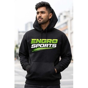 Sudadera con Capucha de Alta Calidad 100% Algodón para Hombre, Ropa Deportiva, Estilo Urbano, Estampado Puff, Estilo Denim - Product Image 3