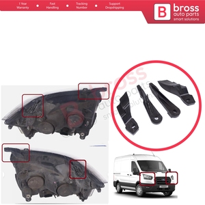Soporte de Reparación para Faro Delantero BHL575, Juego de Soportes Laterales Izquierdo y Derecho para Transit MK8 V363 2013-2024 BK31-13W030-BG BK31-13W029-B - Product Image 5