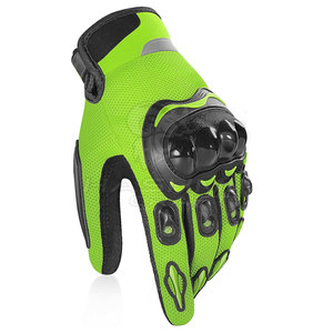 Durable Leather Finish Moto-GP Motorbike Gloves With Extra <b>Grip</b> <b>Control</b> And Added Safety For All Weather Riding - Product Image 2