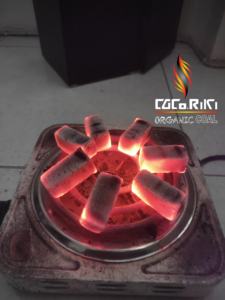 Briquetas de Narguile Shisha Hookah de cáscara de coco de Indonesia de la mejor calidad, carbón negro Premium sin humo - Product Image 2