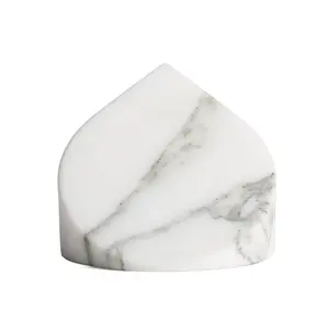 Table Top Marble and Wood with Edge for Restaurant Dining <b>Desk</b> Decorative Items Decorative Accents Office Decor - Product Image 1