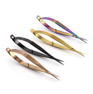 Micro tijeras quirúrgicas para fórceps conjuntivales oftálmicos Instrumentos de esencia afilada Fuente de alimentación manual - Product Image 1