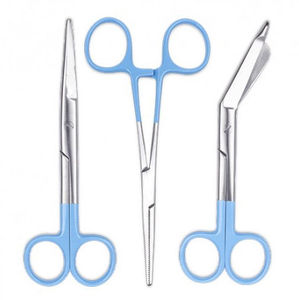 Tijeras de operación quirúrgica de alta calidad, tijeras de vendaje con mangos impresos coloridos con personalización de Pakistán - Product Image 4