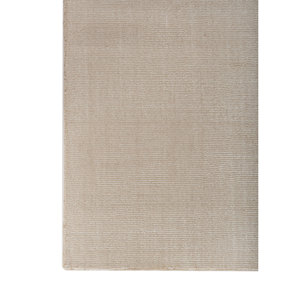 Tapis en laine fait main Contour Gold pour la maison, le salon, la chambre, le couloir - Rayures solides rectangulaires pour adolescents - Hwl-433 - Product Image 4