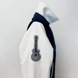 Y2K Luxury Letterman Design Varsity <b>Jacket</b> for <b>Men</b> High Quality Custom Logo Stand Collar Patchwork <b>Thin</b> Winter Reversible - Product Image 4