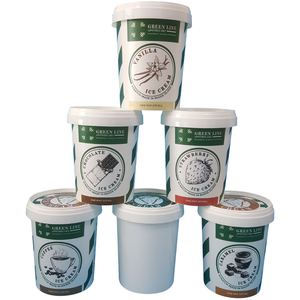 Hộp Đựng Kem Hình Tròn 16Oz Bằng Nhựa PP IML Rõ Ràng Bình Đựng Bơ Đậu Phộng Có Nắp Để Đóng Gói Thực Phẩm Thân Thiện Với Môi Trường - Product Image 2