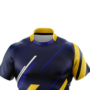 Maillot de rugby personnalisé avec impression par sublimation - Séchage rapide, antibactérien, respirant, service OEM, tailles et couleurs personnalisées - Product Image 6