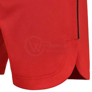 Gran oferta, pantalones cortos MMA para hombre hechos a medida, ropa de boxeo de Spandex de Color sólido liso Simple para artes marciales - Product Image 5