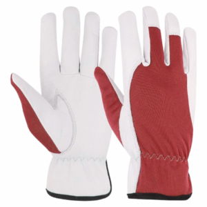 Gants de construction en cuir de grain de chèvre robustes Gants de sécurité industrielle ignifuges confortables et doux antistatiques - Product Image 3