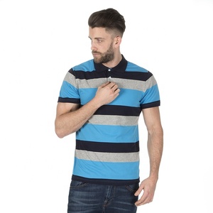 Camiseta de lana de poliéster/algodón de manga corta para hombre 220 GSM cómoda transpirable diseño personalizado Logo de moda de talla grande - Product Image 6