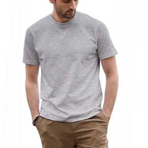 Custom 240G Hombres O-cuello Camisetas 100% Algodón Impreso con Logotipo Propio - Product Image 3