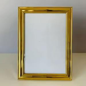 <b>Gold</b> Metal Square <b>Photo</b> <b>Frame</b>-Eco-Friendly Durable Home Decor Tabletop Picture <b>Frame</b> - Product Image 5