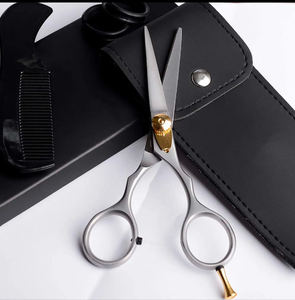 Tijeras de peluquería de corte de pelo de alta calidad, tijeras de peluquería de acero inoxidable, tijeras de peluquero elegantes con logotipo personalizado - Product Image 6