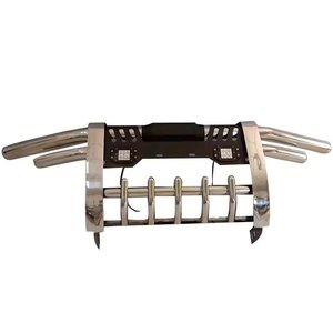 กันชนหน้าเหล็กดำ 4x4 สำหรับรถกระบะ Toyota Hilux Leivo Wrangler Ford F150 Ranger Raptor T6 T7 T8 - Product Image 3