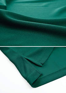 เสื้อโปโลเข้ารูปคลาสสิกกับโปโลแขนสั้นพิมพ์ลายบิดทำจากผ้าฝ้ายเนื้อนุ่มเพื่อความสะดวกในทุกๆวัน - Product Image 4