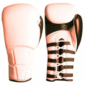 Nouveauté Gants de boxe en cuir de haute qualité sur mesure à lacets respirants Logo personnalisé Vente en gros - Product Image 4