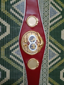 Cinturón de Campeonato de Boxeo Personalizado con Correa de Cuero, Accesorio Duradero para Eventos de Lucha - Product Image 3