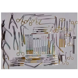 Ensemble d'instruments de rhinoplastie, ensemble complet, outils de chirurgie nasale, ensemble de chirurgie plastique, équipement médical, manuel, haute qualité, satiné - Product Image 2