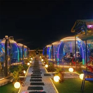 2.7m en plastique polycarbonate dôme maison <span class=keywords><strong>petite</strong></span> bulle dôme <span class=keywords><strong>tente</strong></span> peut contenir 4 personnes - Product Image 5