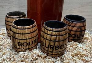 Jarra de Cerveza de Madera 100% Natural Hecha a Mano, 500ml, Impermeable, con Caja de Regalo, Utensilios de Bar, Técnica de Pulido Personalizada, Diseño Personalizado - Product Image 4