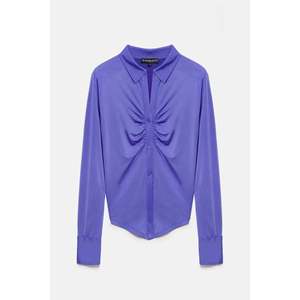 Chemise décontractée à col rond avec manches courtes, coupe régulière, matière viscose/polyester, logo sur le devant - Product Image 5