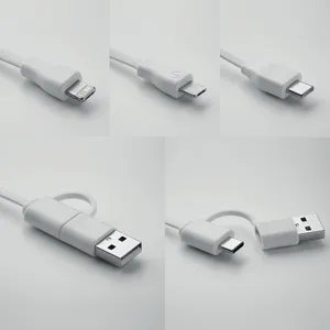 CLAUERC Portachiavi Ecologico in Bambù, Gadget USB Promozionale - Product Image 1